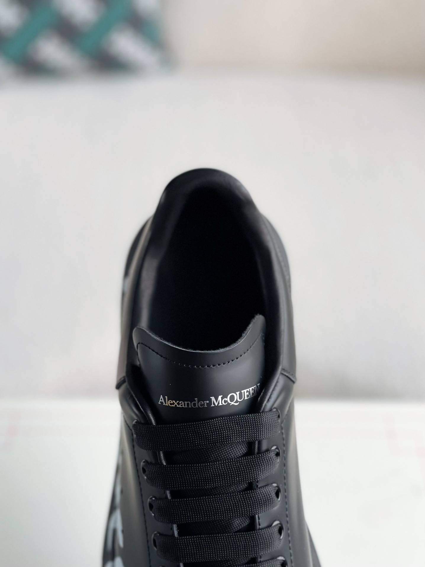Alexander McQueen black letter Sneakers