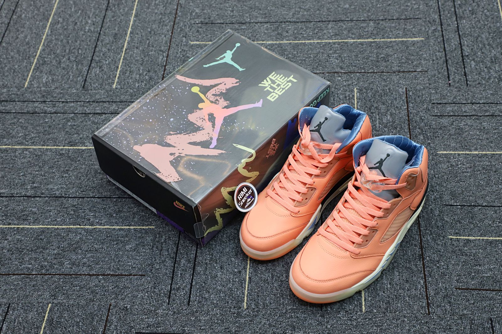 Jordan 5 Retro DJ Khaled We The Best Crimson Bliss DV4982-641