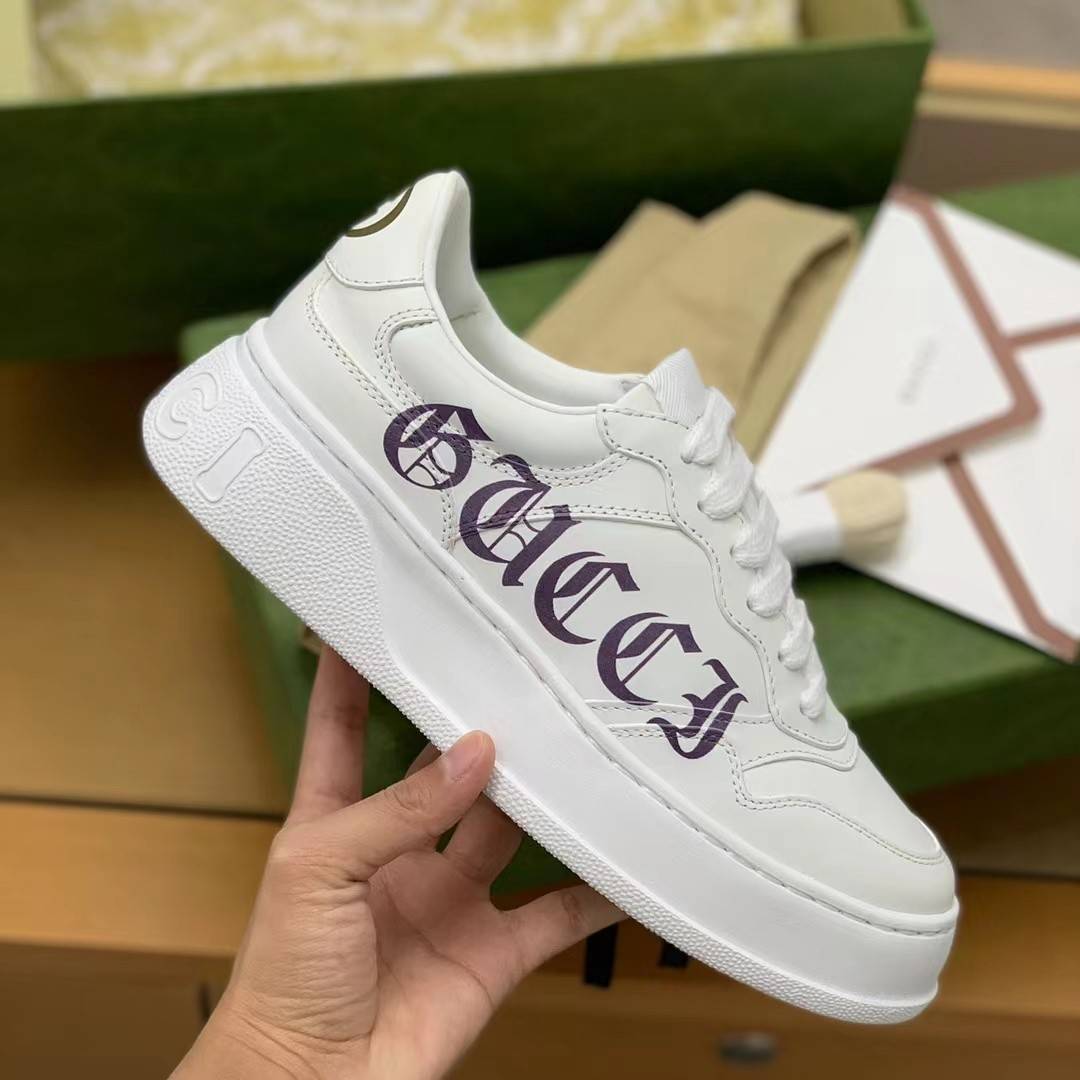 GU*Isneakers Cowhide