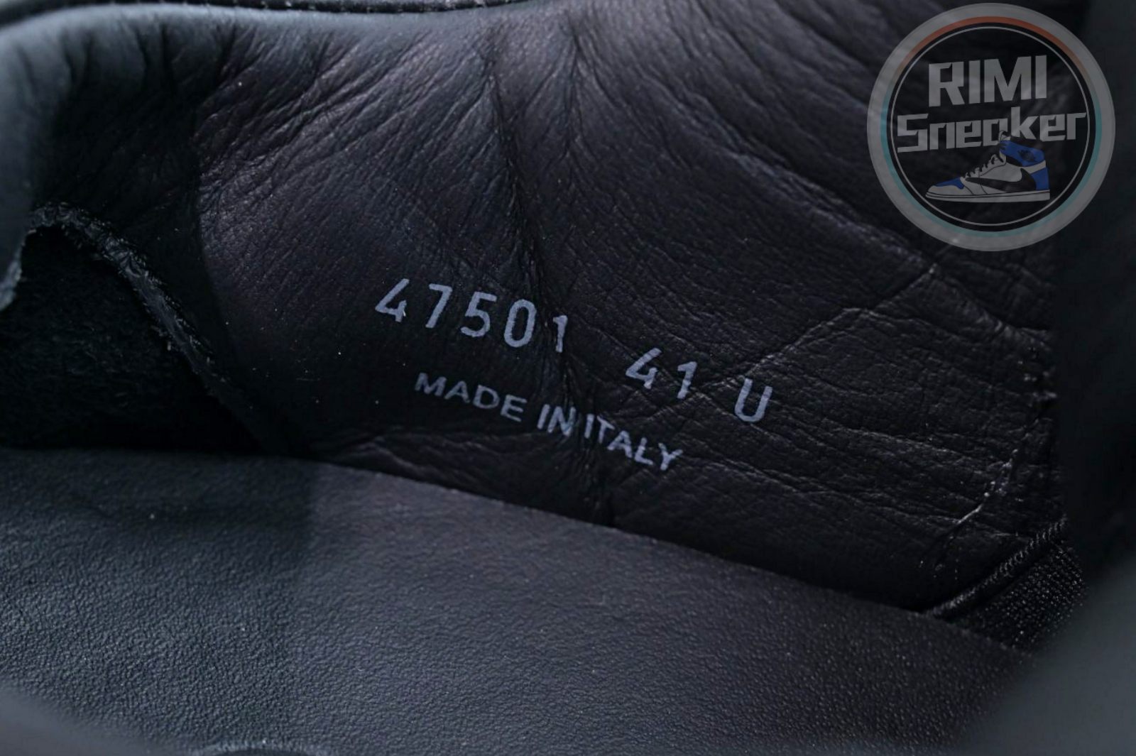 Rick Owens Jumbo Laced Padded Low Black Milk