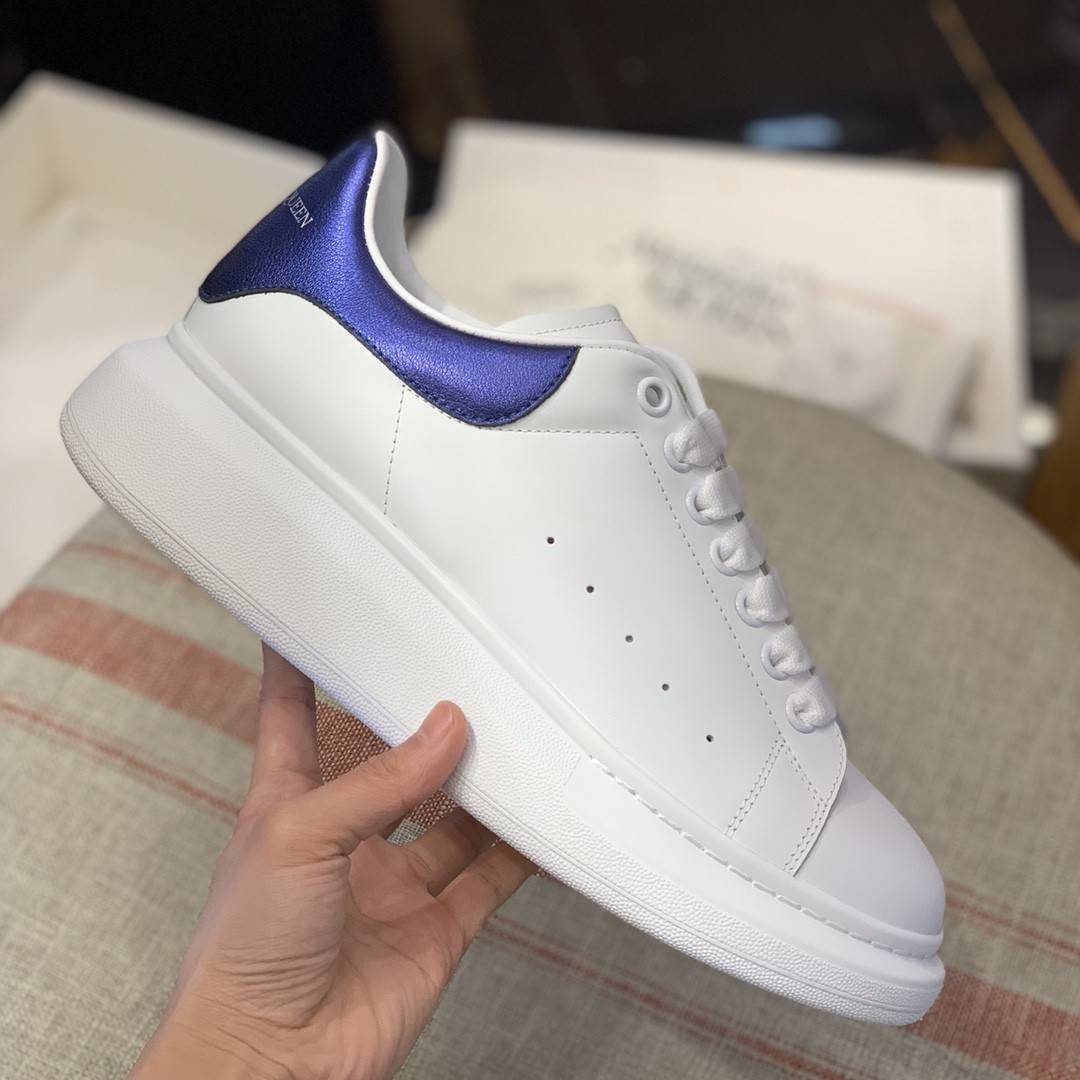 Alexander McQueen MQ plating blue veL*Vet tail Sneakers