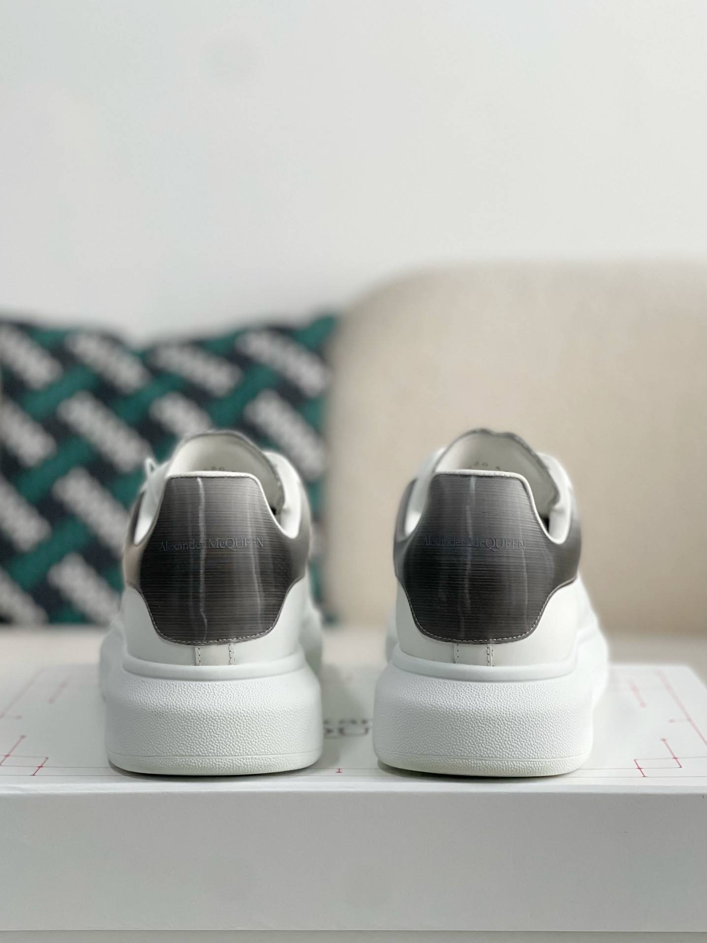 Alexander McQueen MQ Jelly Dark Blue Tail Sneakers