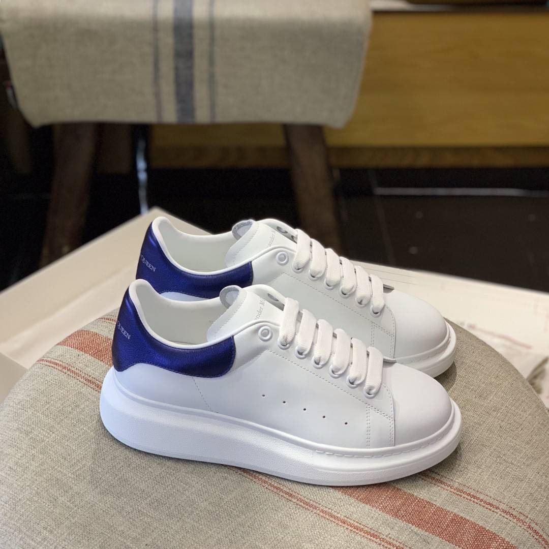 Alexander McQueen MQ plating blue veL*Vet tail Sneakers