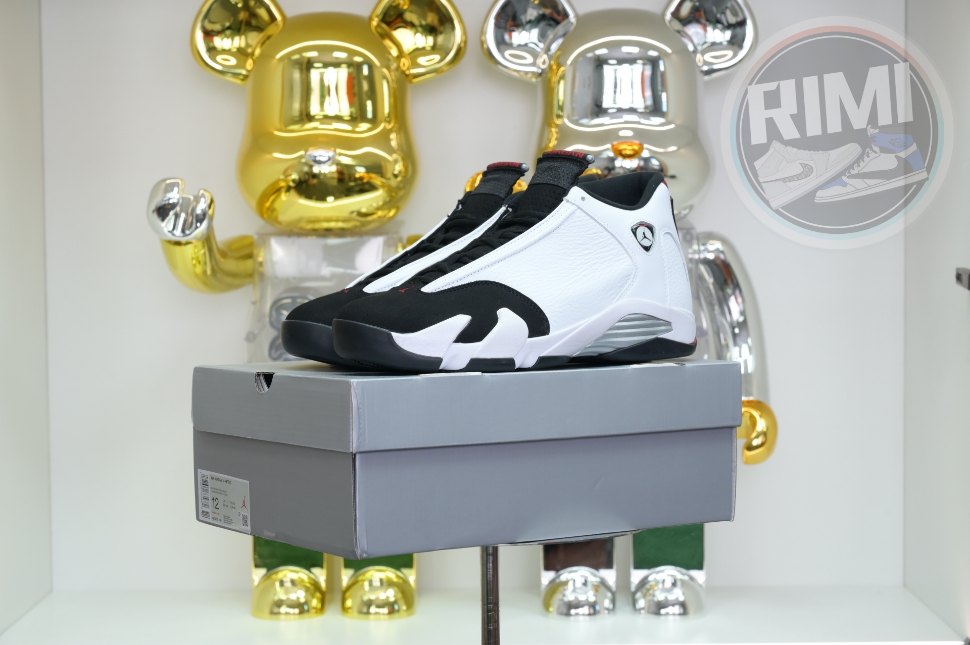 Jordan 14 Retro Black Toe (2024) 487471-160