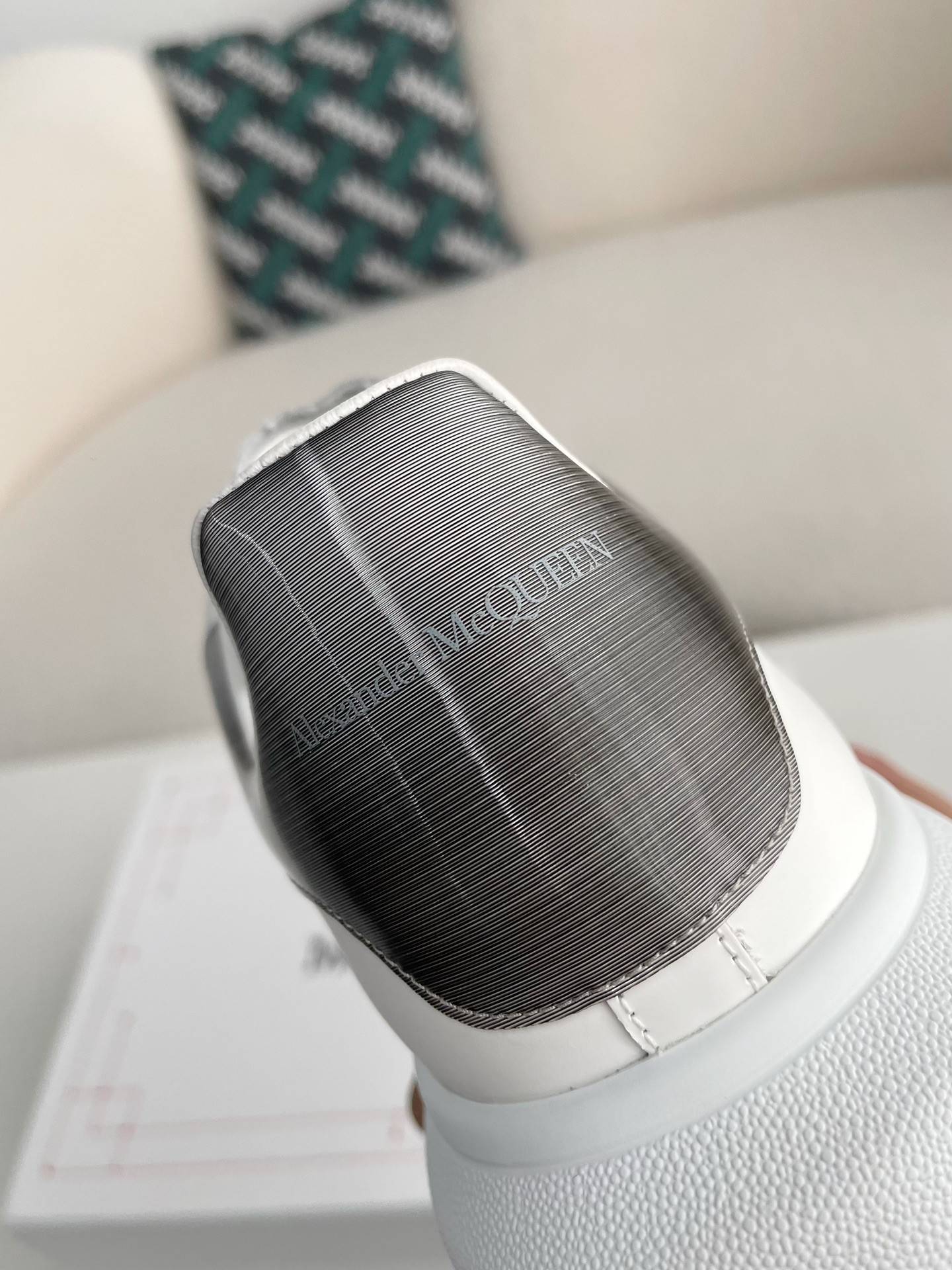 Alexander McQueen MQ Jelly Dark Blue Tail Sneakers