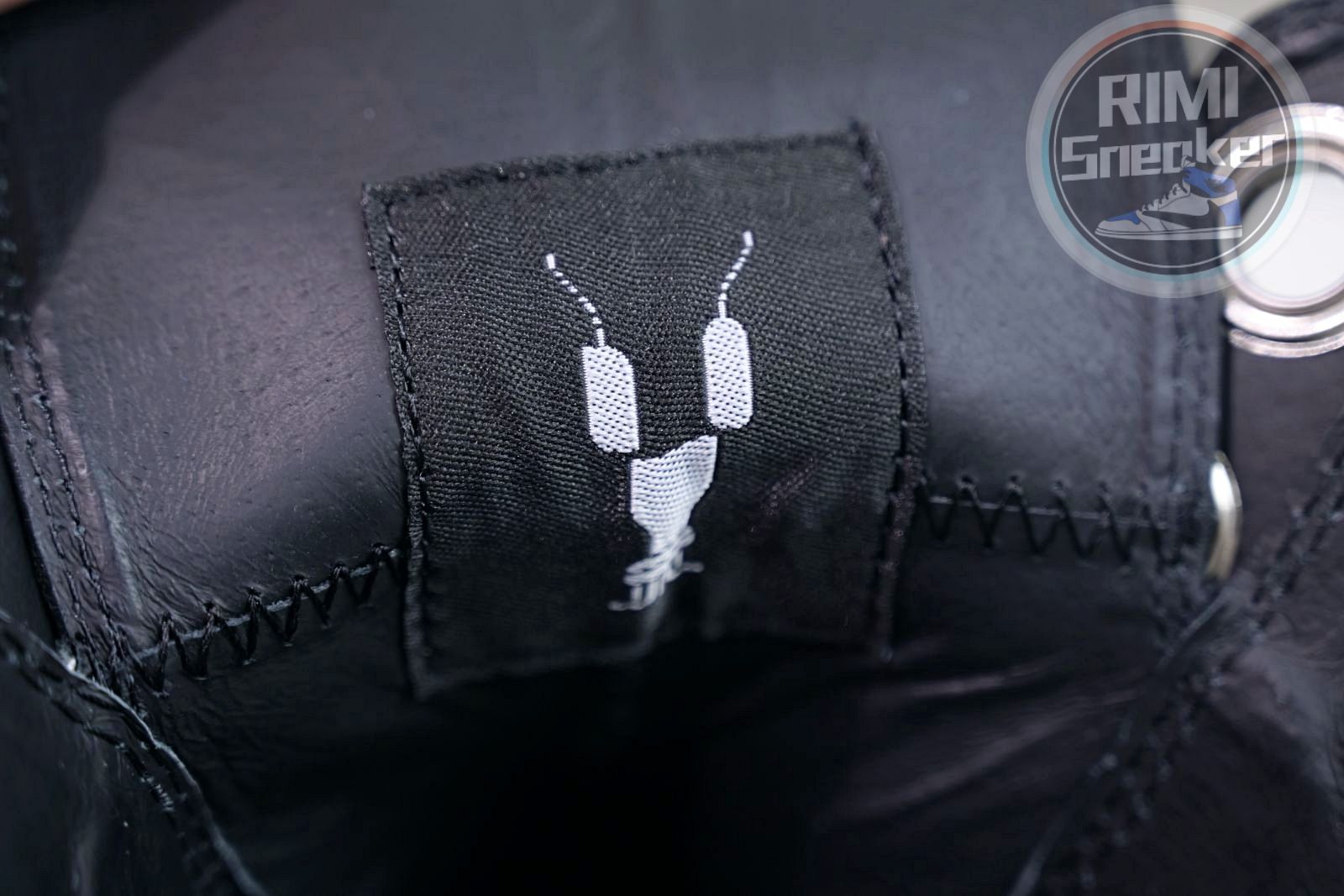 Rick Owens Jumbo Laced High Black Milk Leather