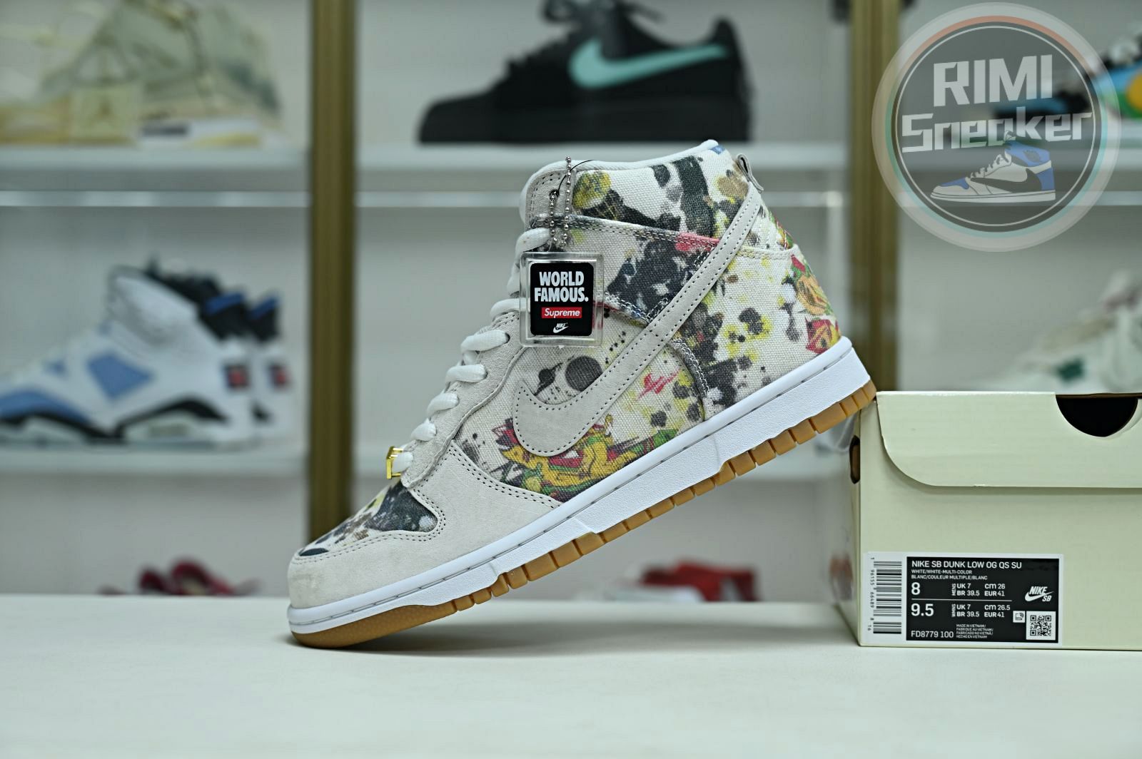 Supreme x Nike Dunk SB High  "Rammellzee"