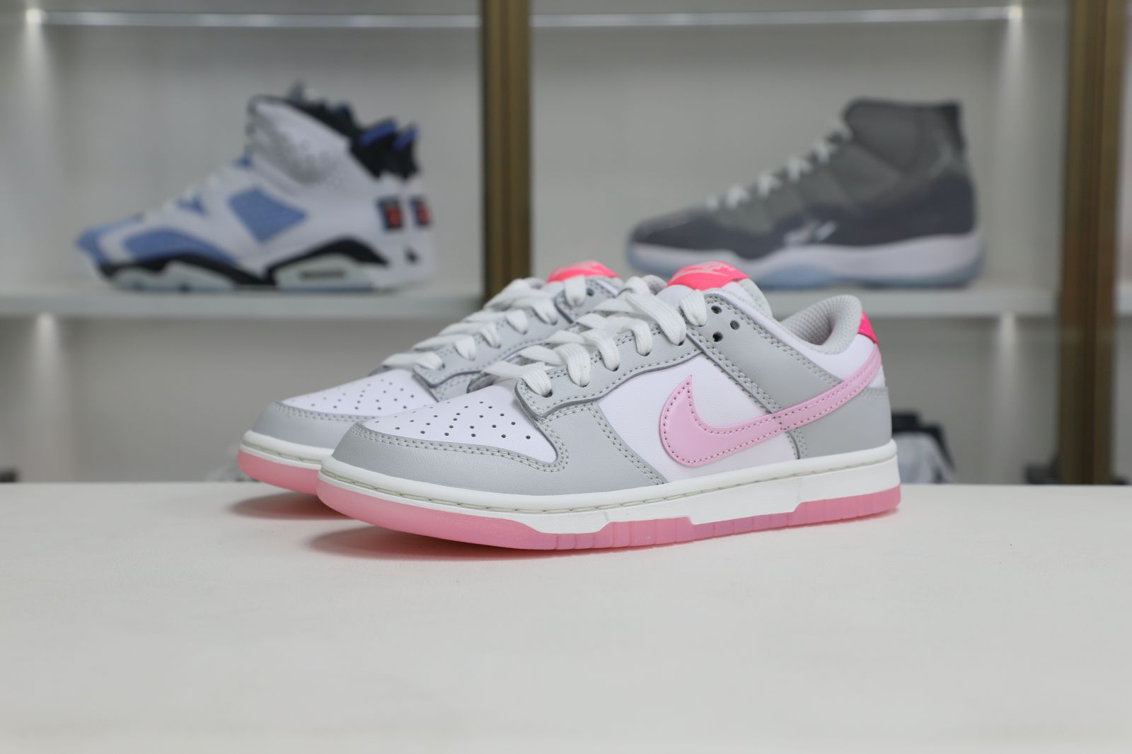 Nike Dunk Low"SummitWhite and  Pink Foam"