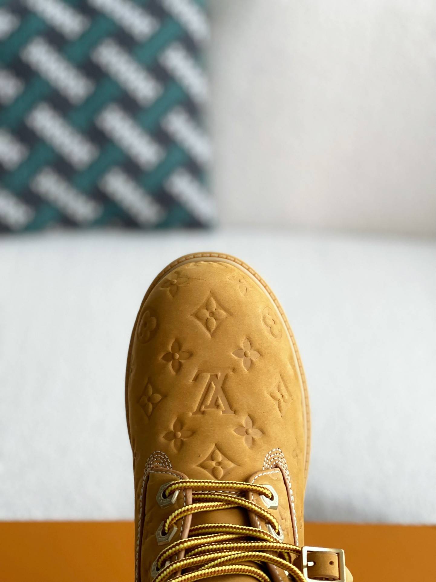 L*V x Timberland yellow boots/Martin boots/boots