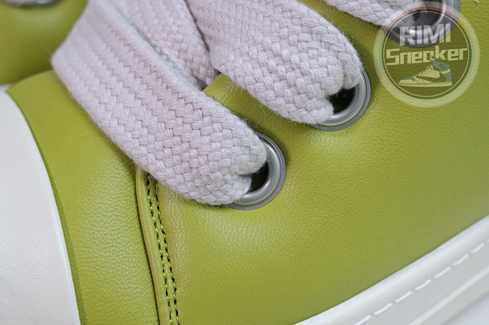 Rick Owens Jumbo Laced Padded Low Green