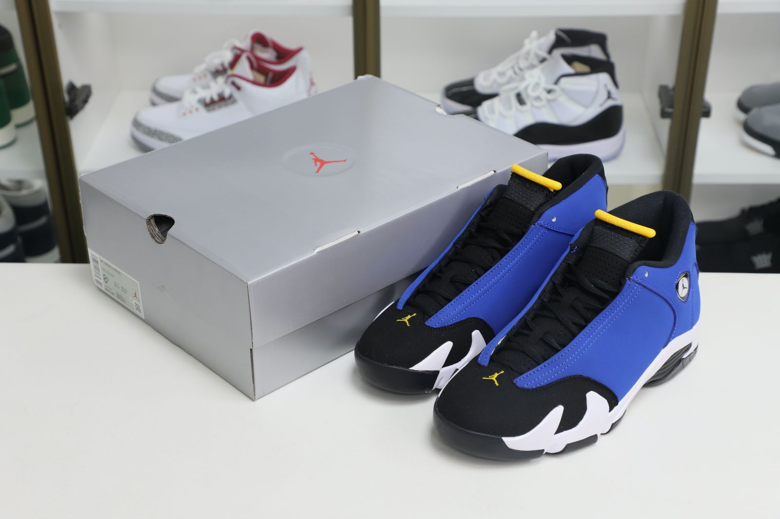 Jordan 14 Retro Laney (2023) 487471-407