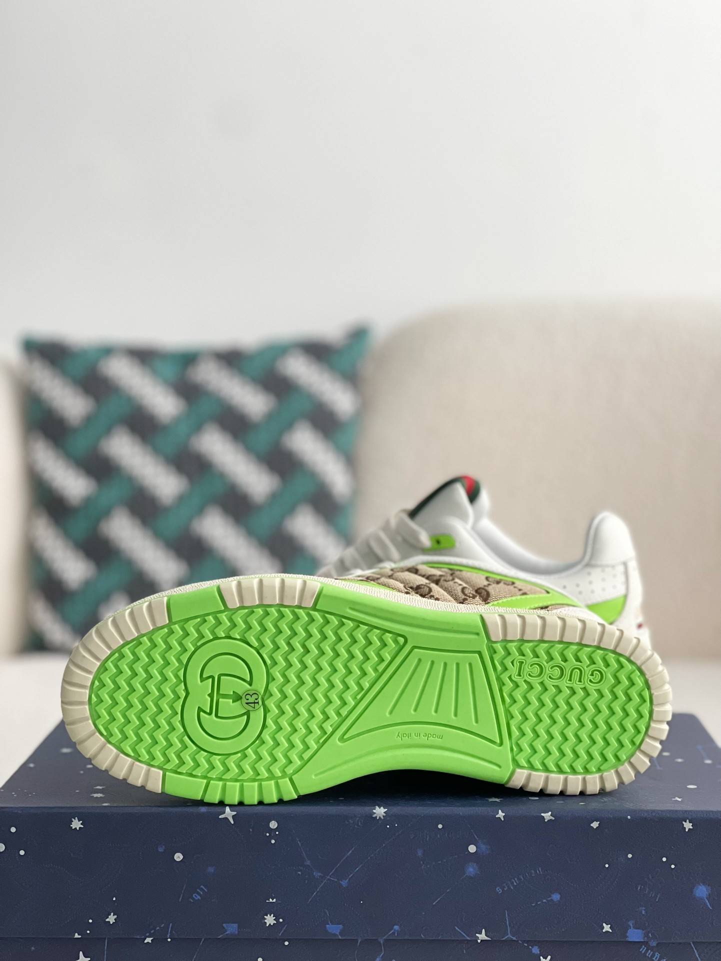 GU*ISneakers Cowhide