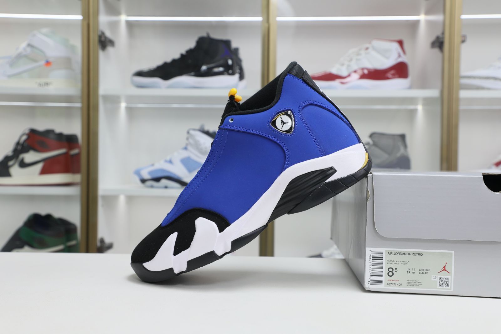 Jordan 14 Retro Laney (2023) 487471-407