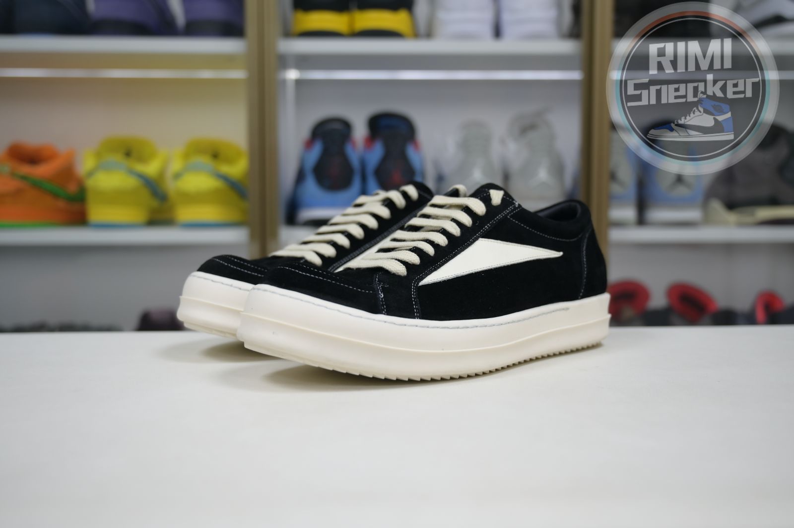 Rick Owens DRKSHDW Low Black Milk