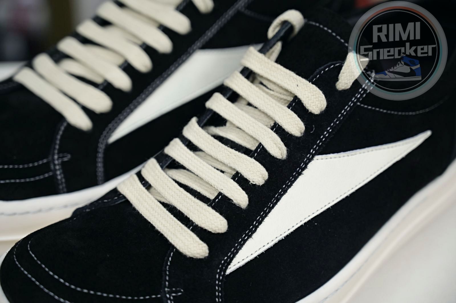 Rick Owens DRKSHDW Low Black Milk