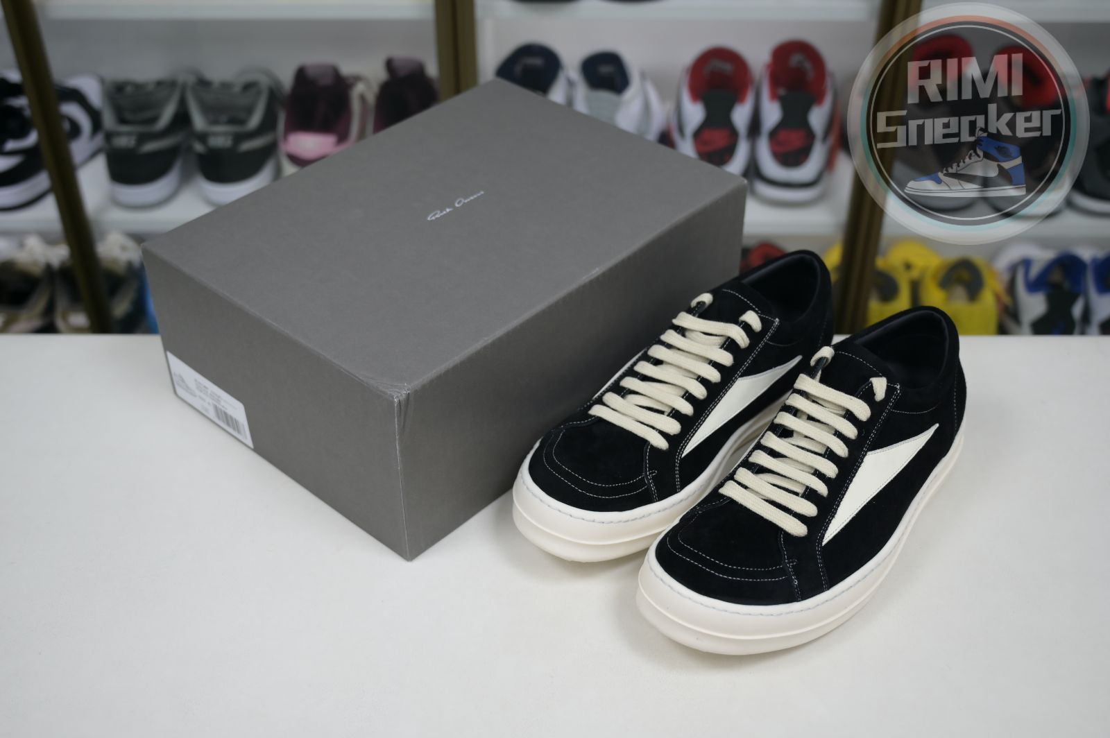 Rick Owens DRKSHDW Low Black Milk