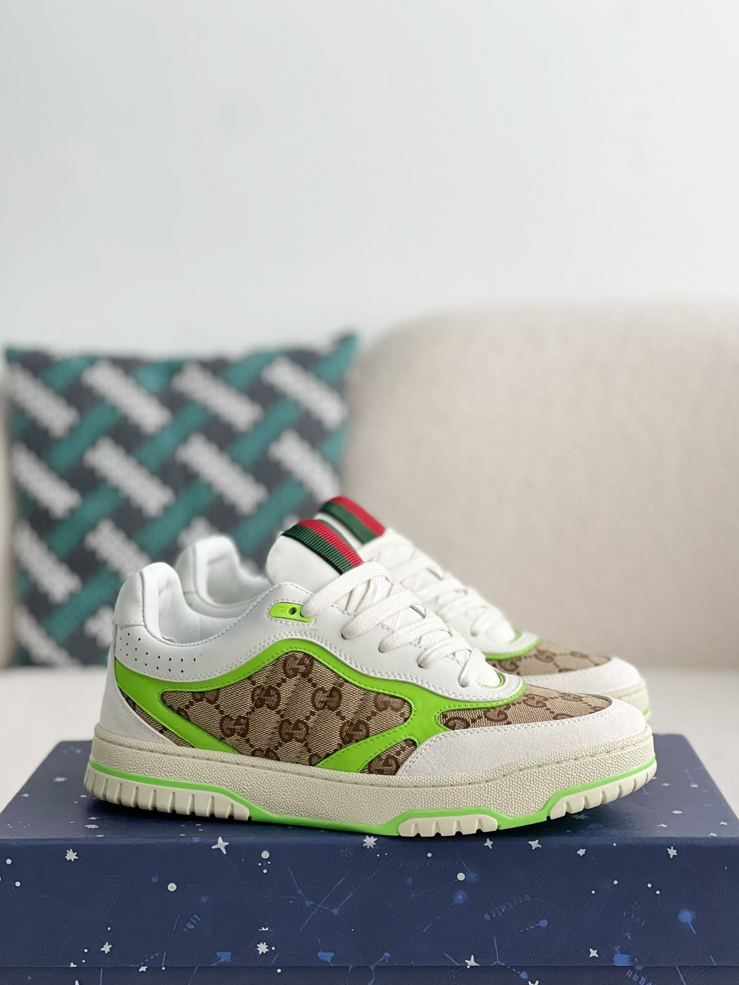 GU*ISneakers Cowhide