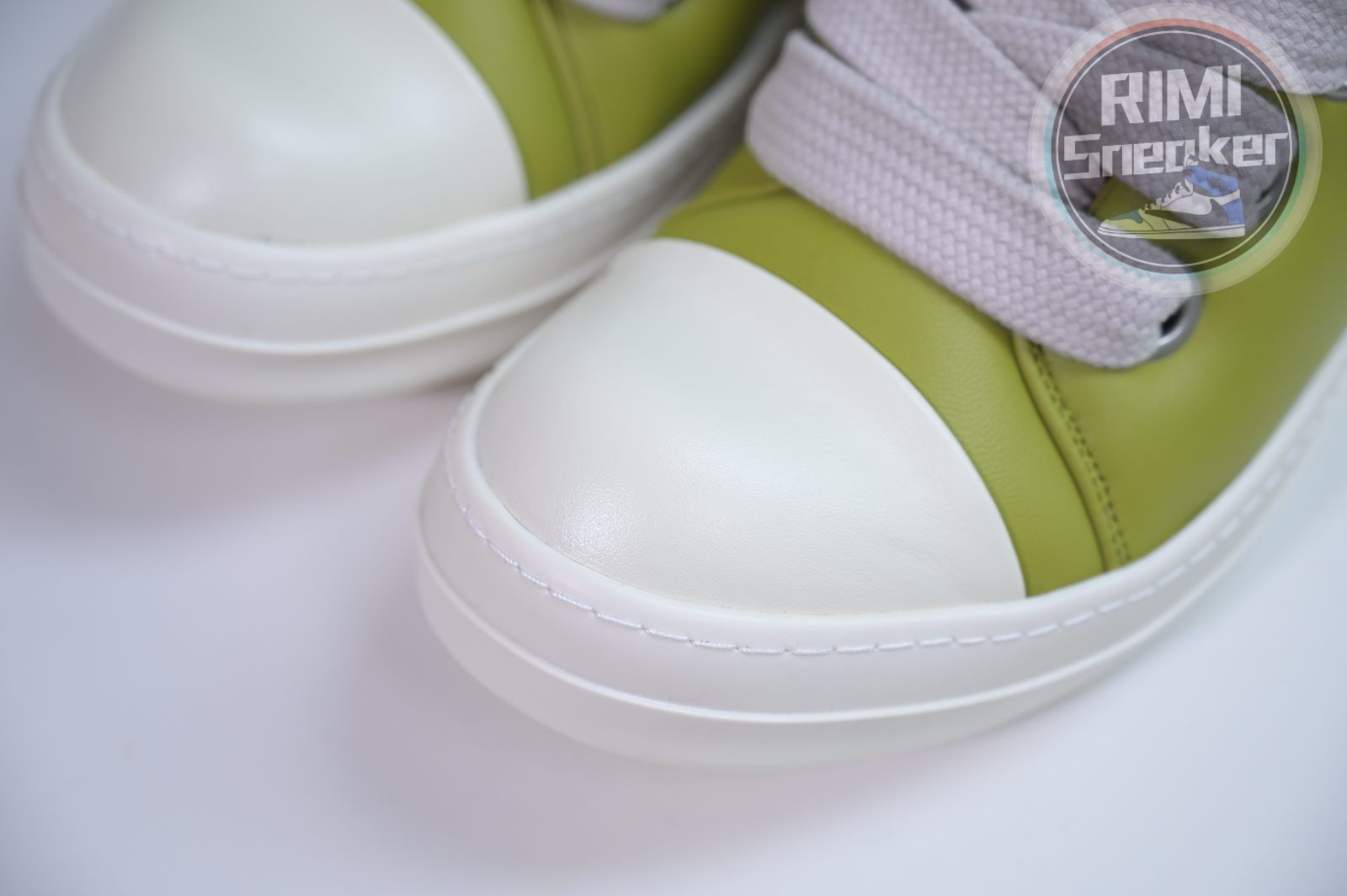 Rick Owens Jumbo Laced Padded Low Green