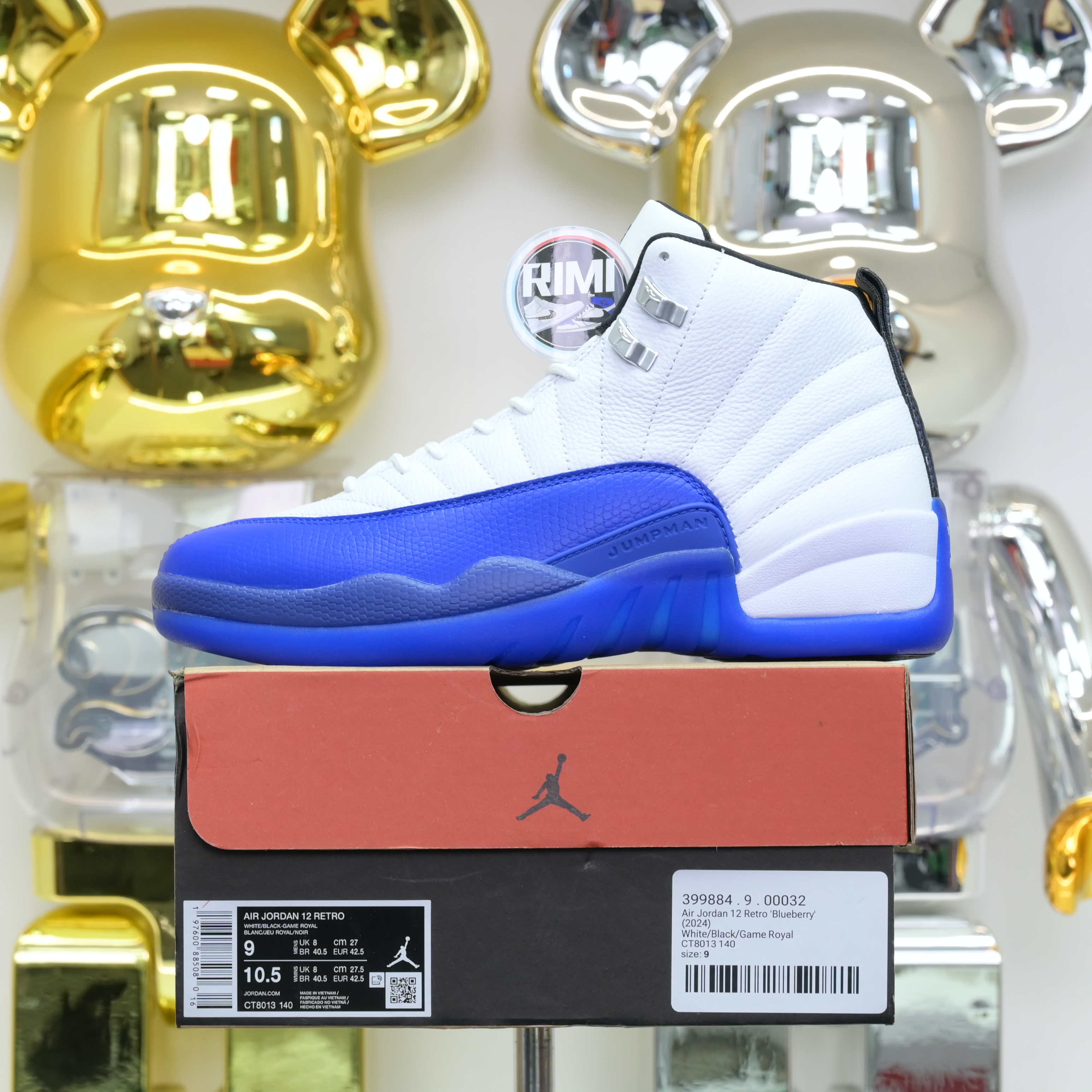 Jordan 12 Retro Blueberry CT8013-140
