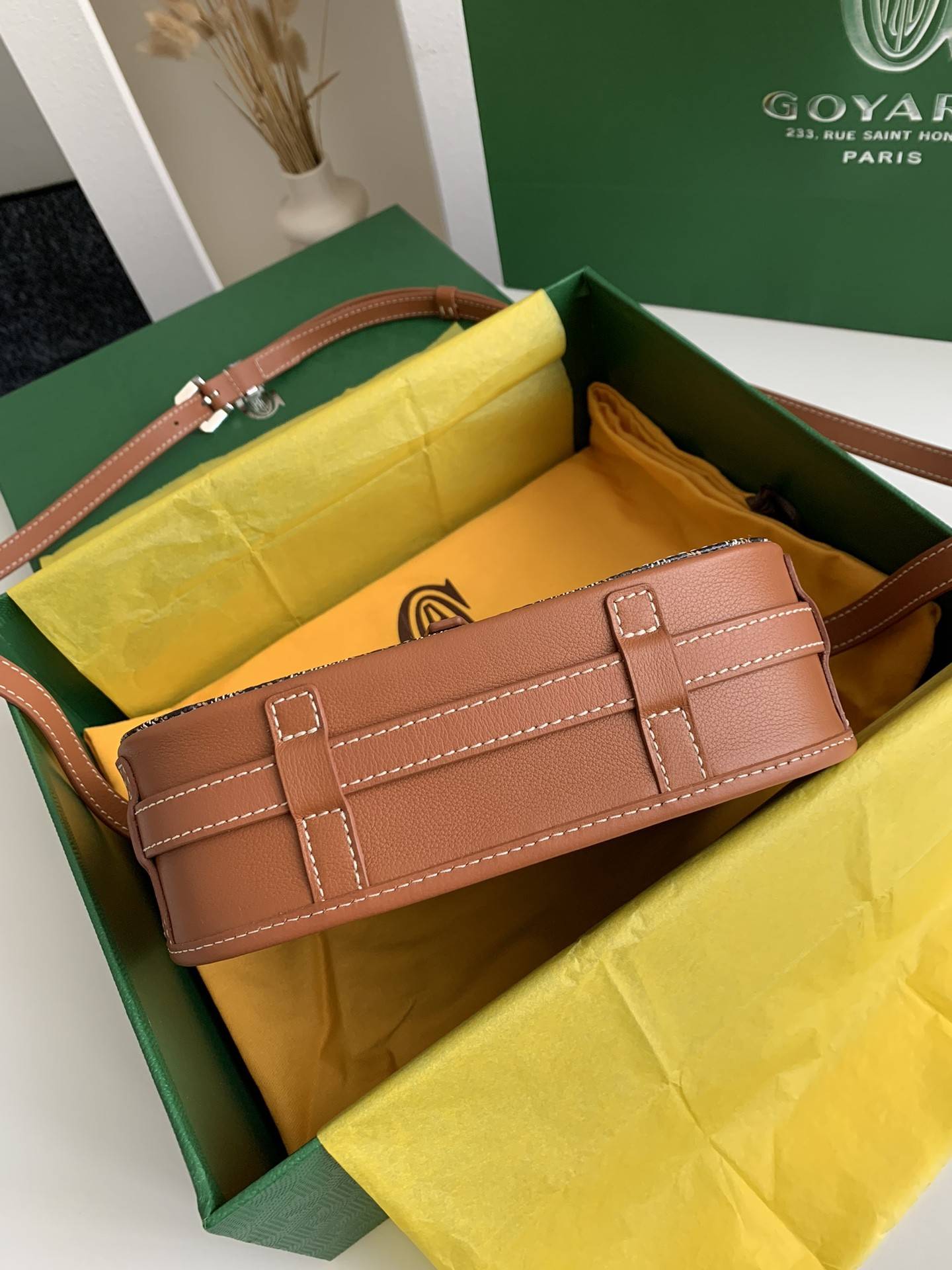 Goyard BeL*Védère bag Top Quality  Size:21.5*16*6cm