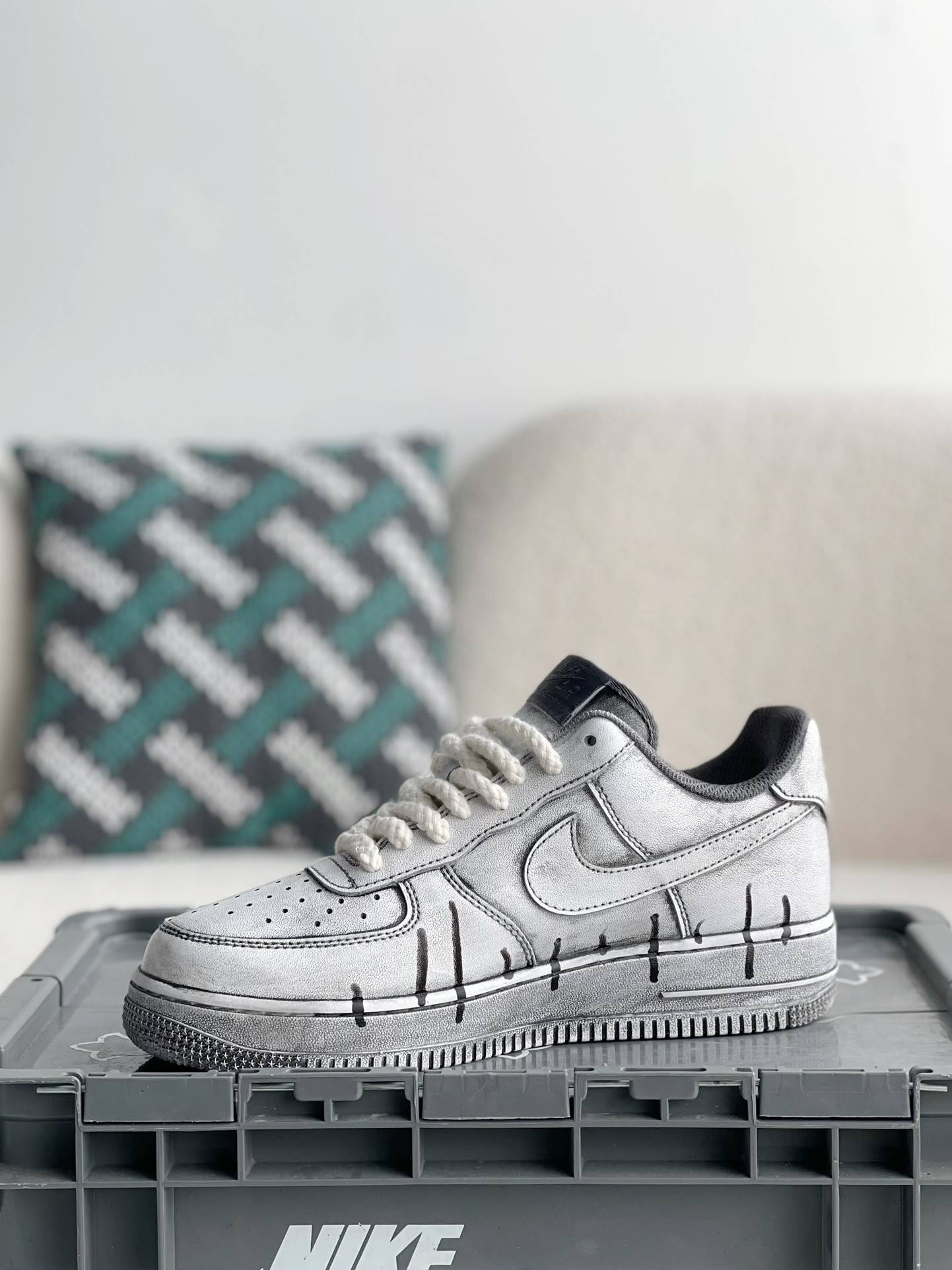 Chrome Hearts x Nike Air Force 1 sneakers