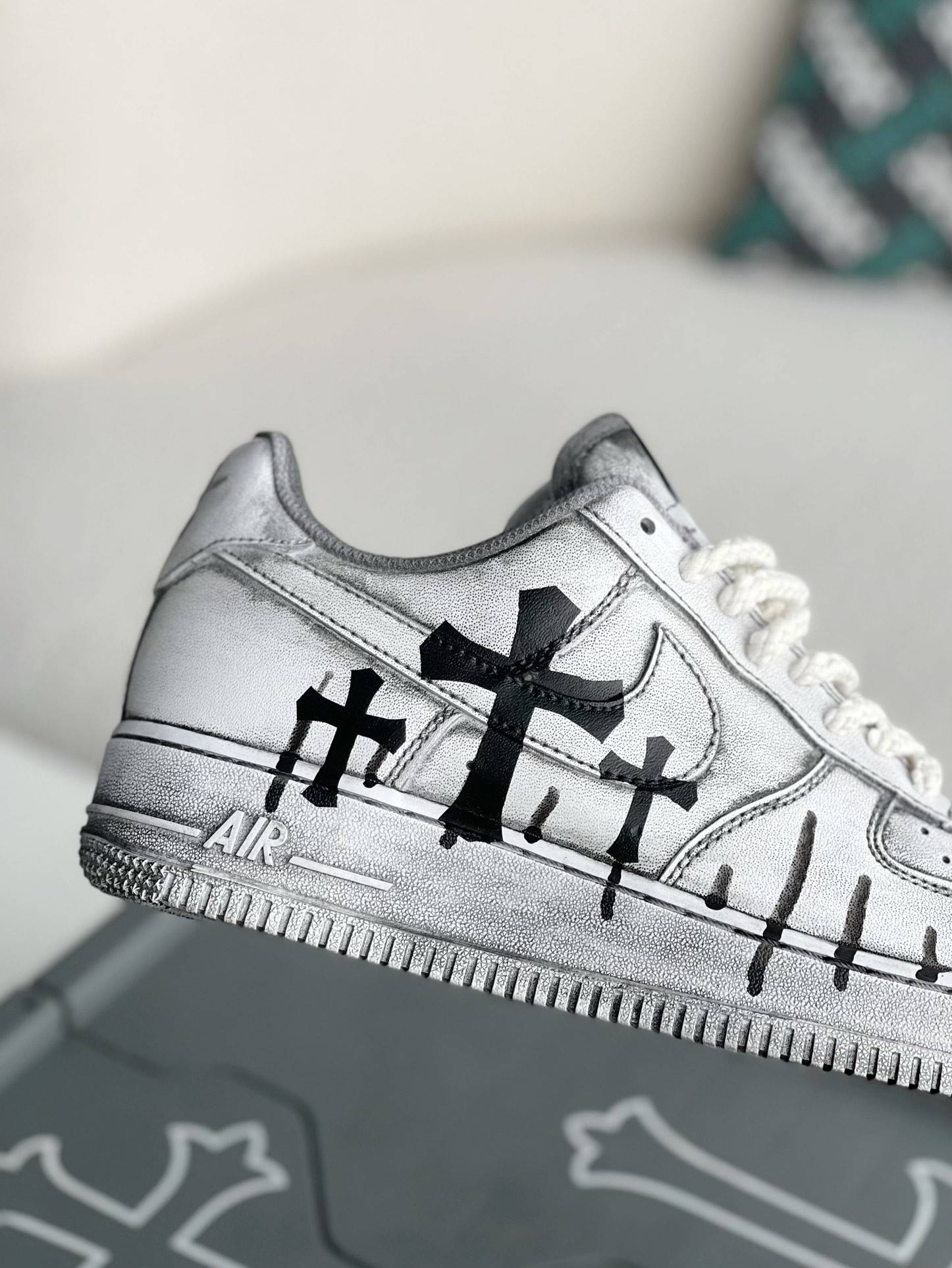 Chrome Hearts x Nike Air Force 1 sneakers