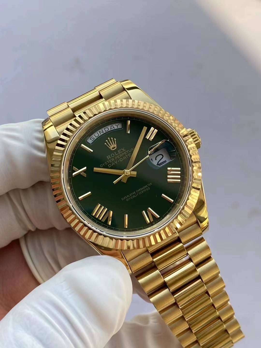 Rolex Week calendar series wristwatch 41mm