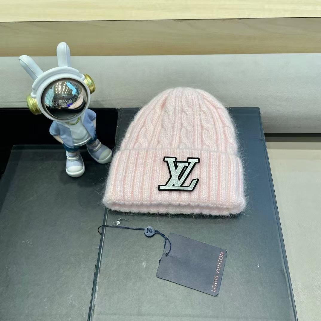 [#4095] Louis Vuitton autumn and wi nter new knitted hat