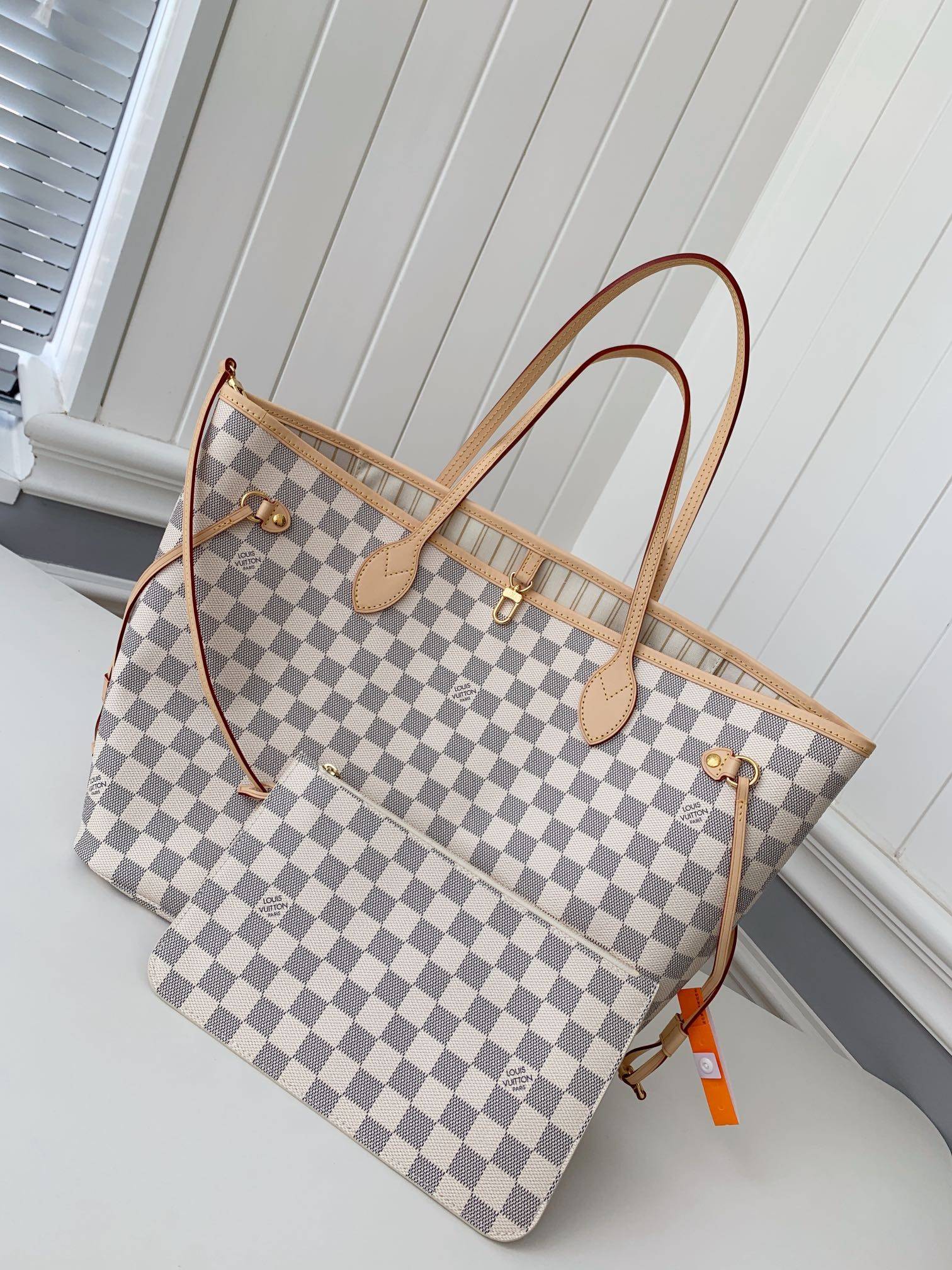 L*V NEVERFULL shopper N41361 SIZE:31*28*14CM