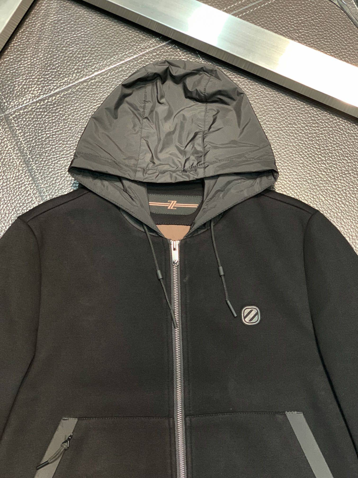 Zegna casual knitted jacket