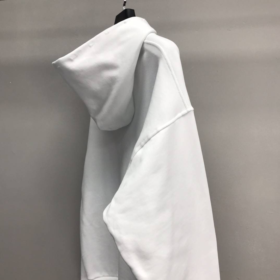 Balenciaga lettered hooded sweatshirt
