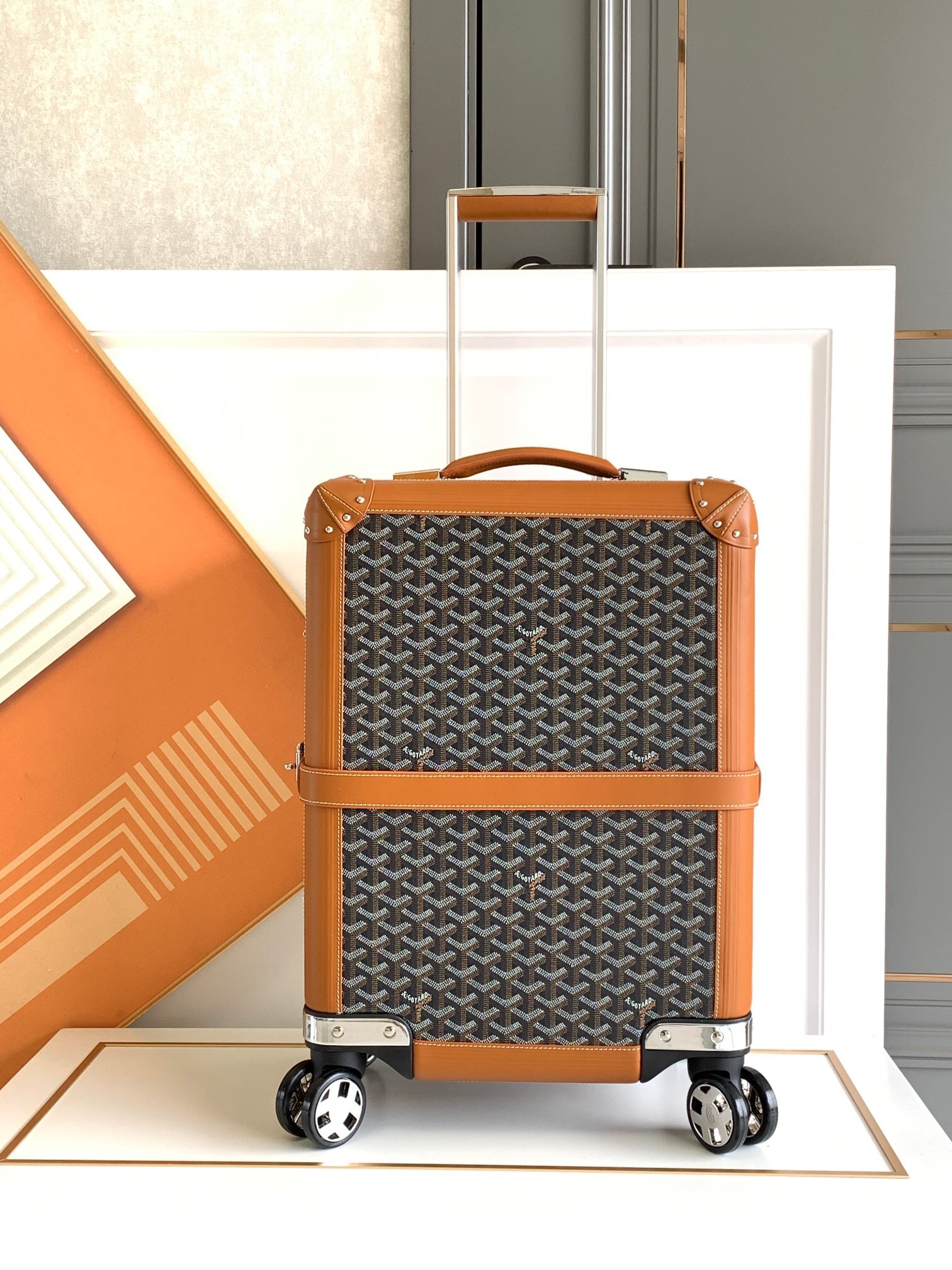 Goyard Rolling Suitcase