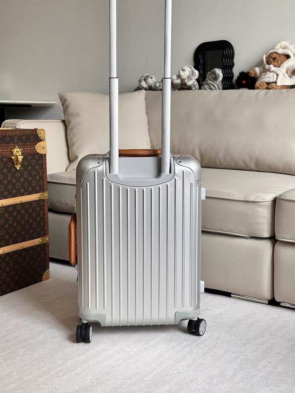 RIMOWA aluminum alloy original new limited edition carry-on trolley suitcase 21 inches