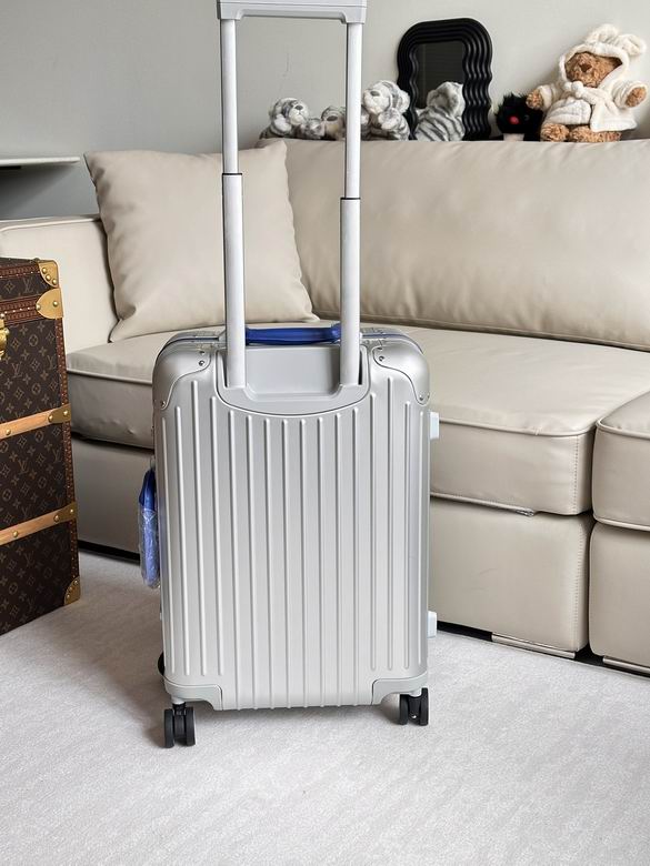 RIMOWA aluminum alloy original new limited edition carry-on trolley suitcase 21 inches