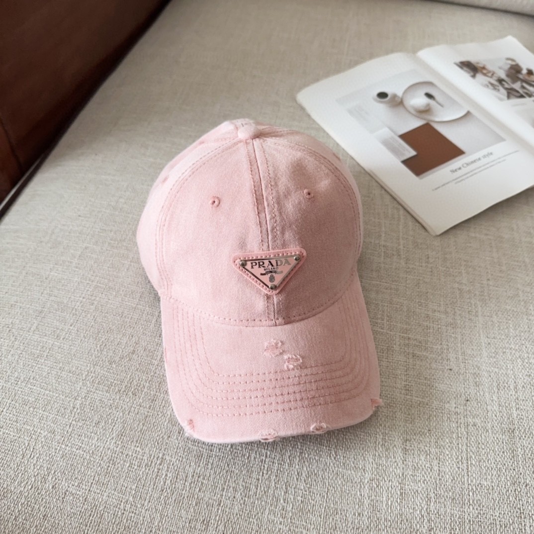 [#4812] Prada baseball cap peaked ca p hat