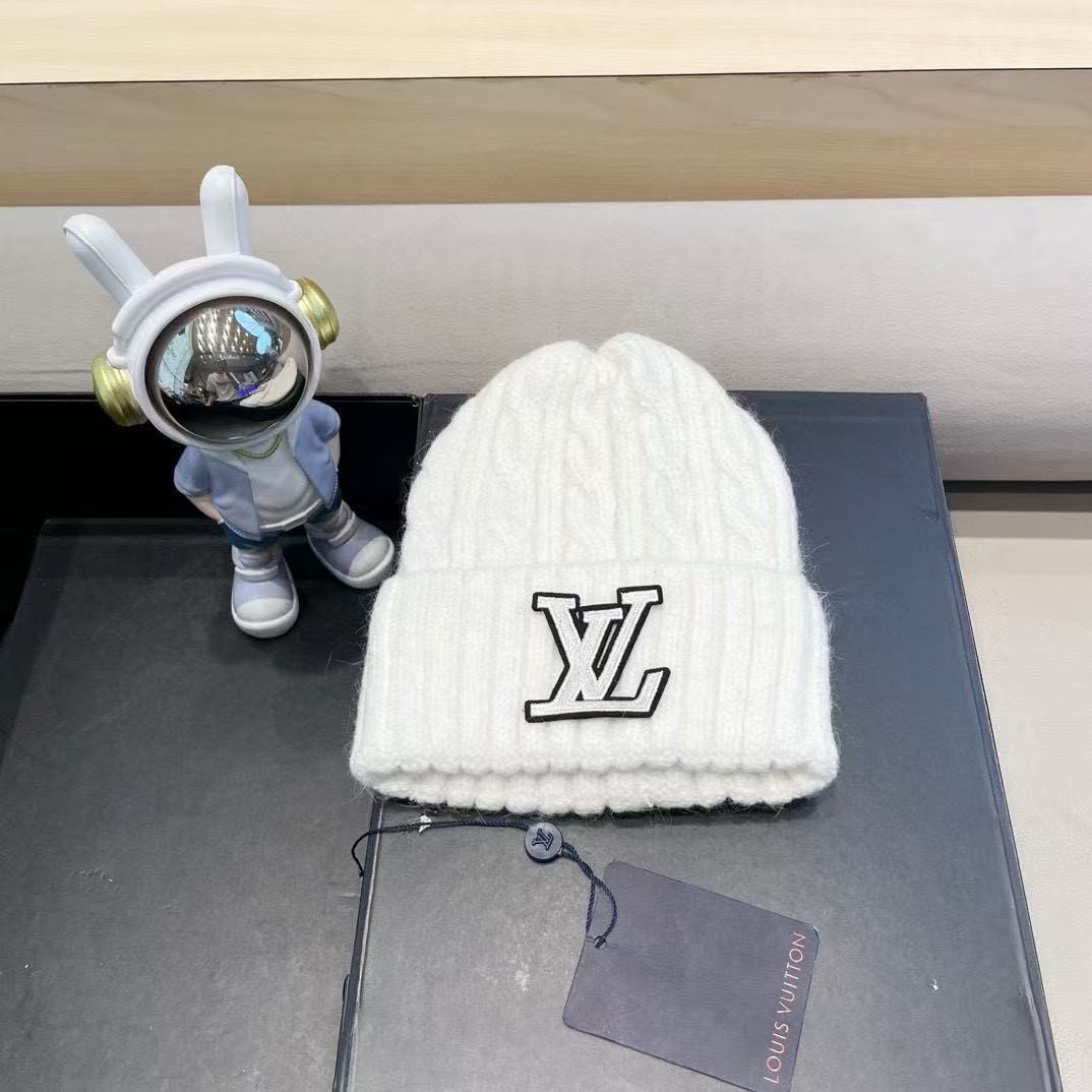 [#4095] Louis Vuitton autumn and wi nter new knitted hat