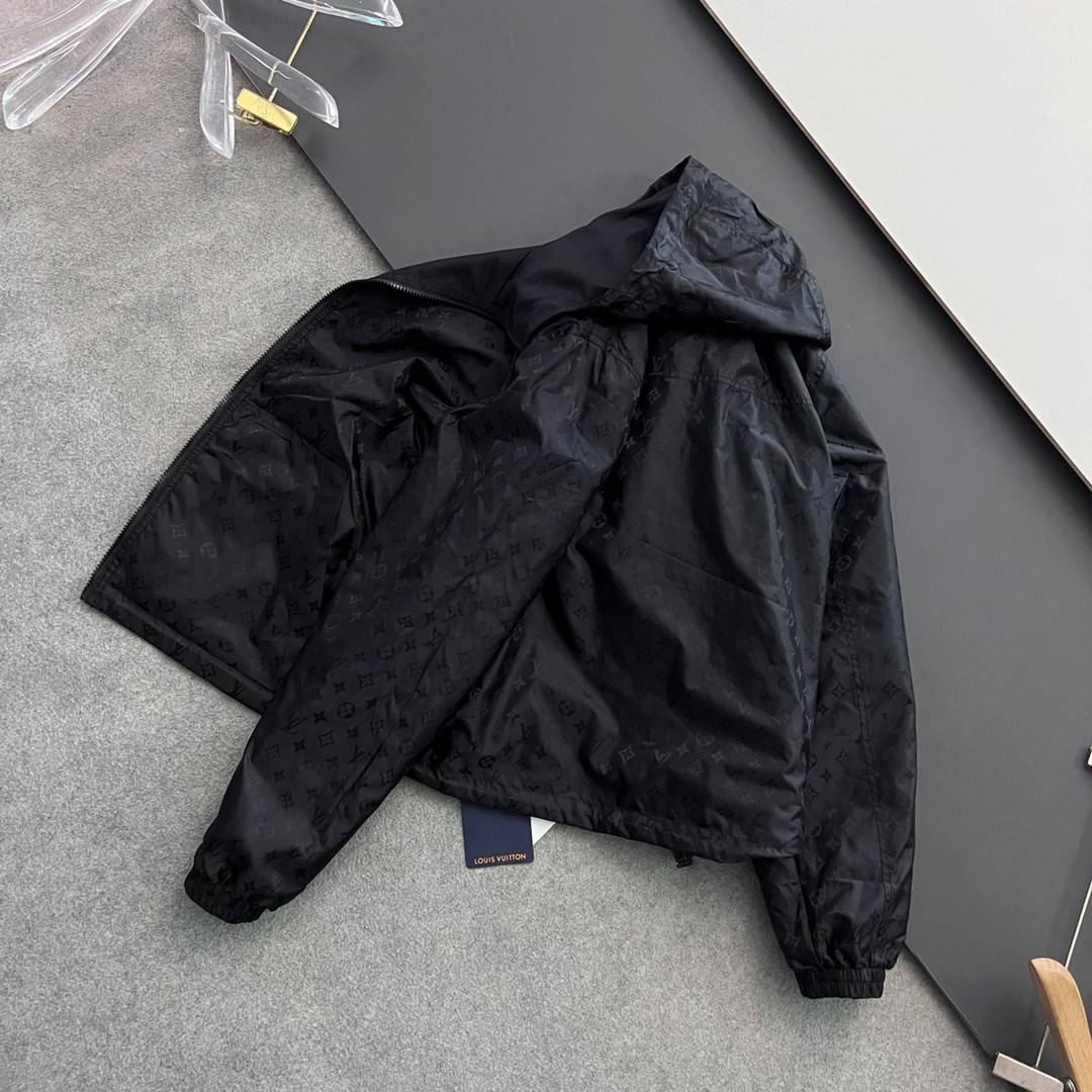 Louis Vuitton 24 new double-sided printed Presbyterian jacket