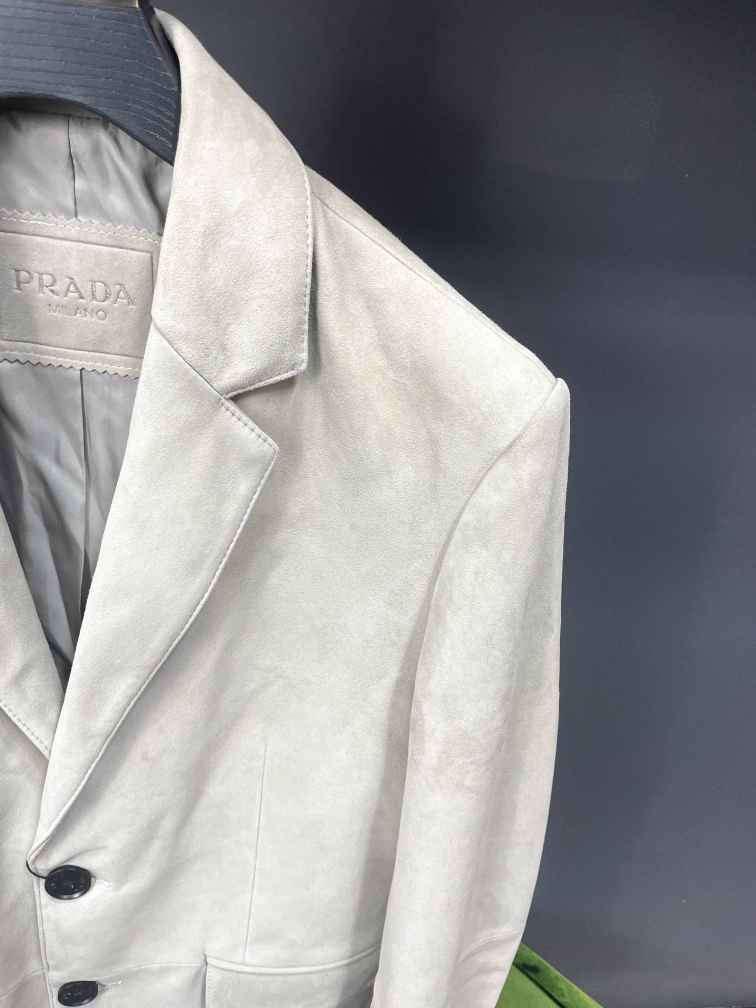 Prada deerskin blazer