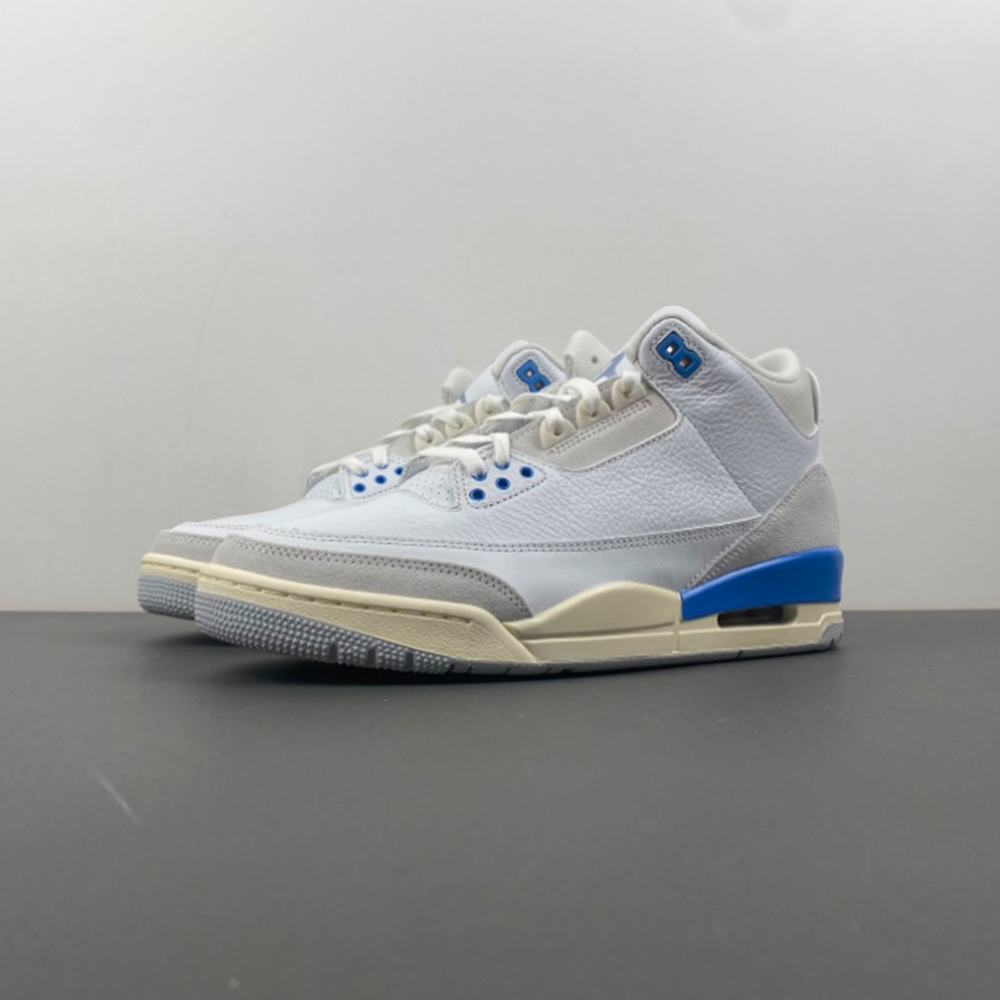 Air Jordan 3 “Lucky Shorts” UNC  CT8532-101
