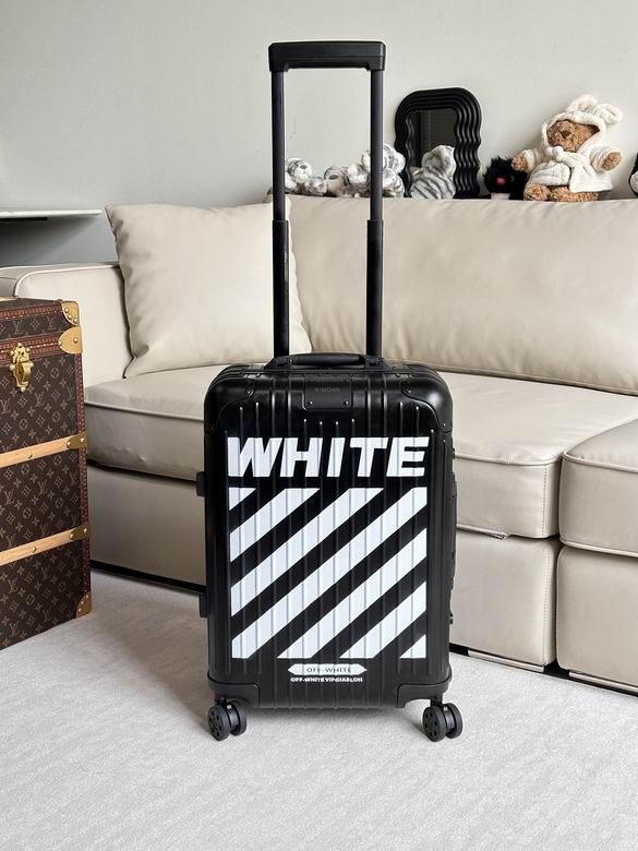 Rimowa black off-white™ x rimowa co-branded suitcase 21 inches