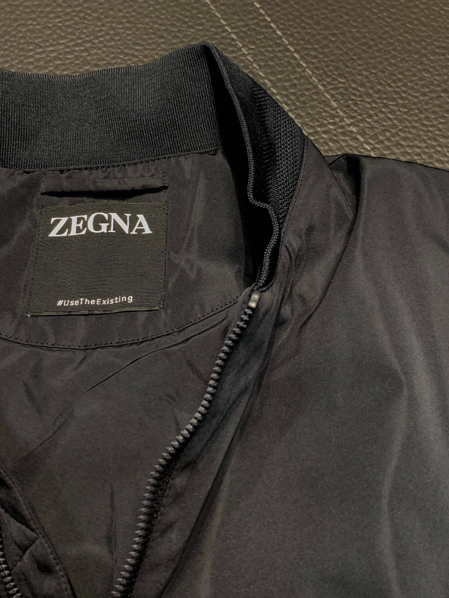 Zegna casual knitted jacket