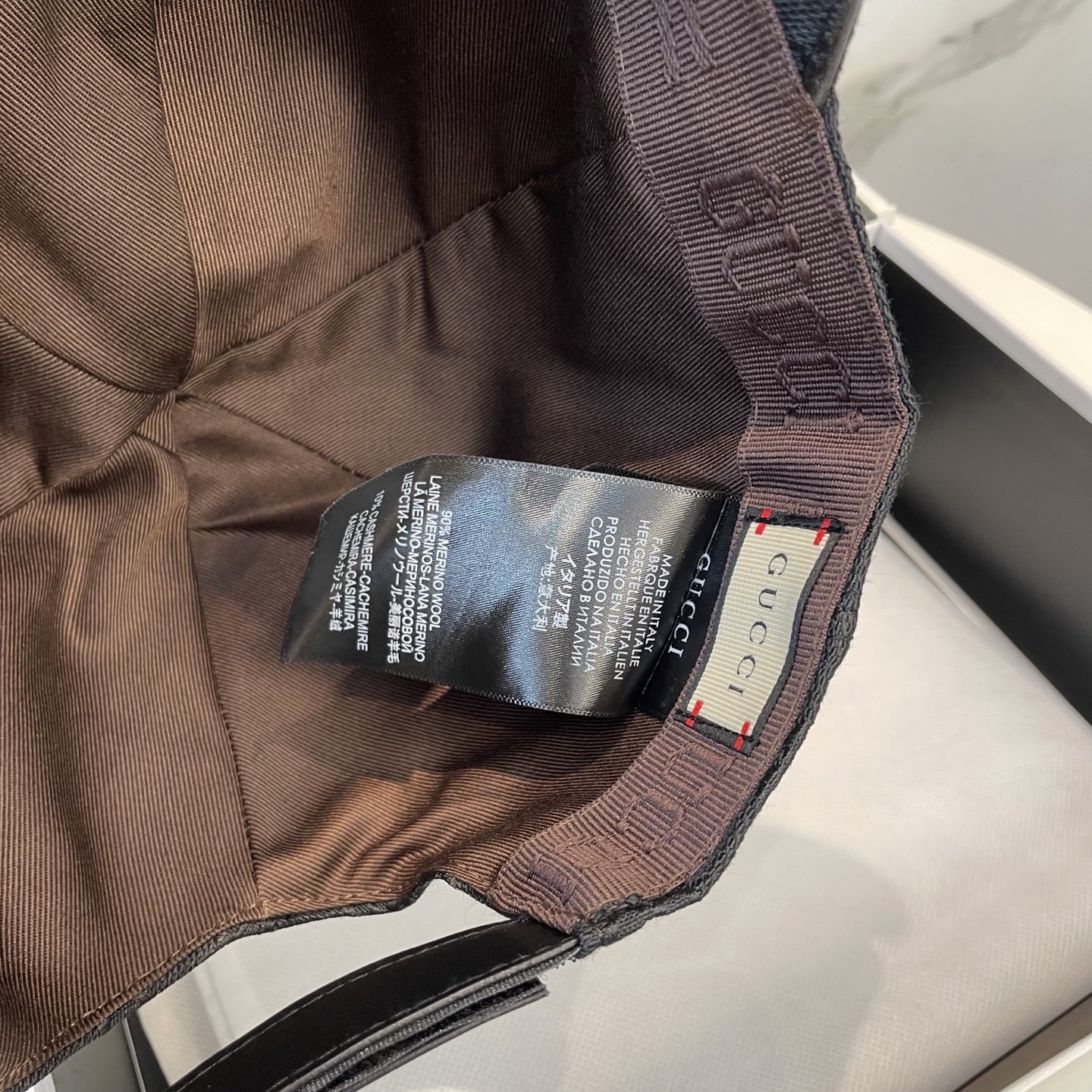 [#4934] G*u*i baseball cap peaked c ap hat