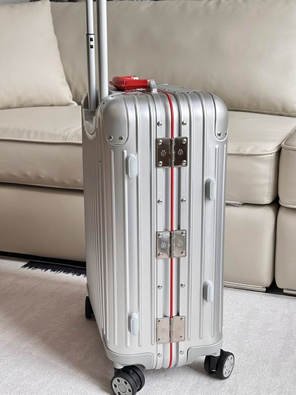 RIMOWA aluminum alloy original new limited edition carry-on trolley suitcase 21 inches