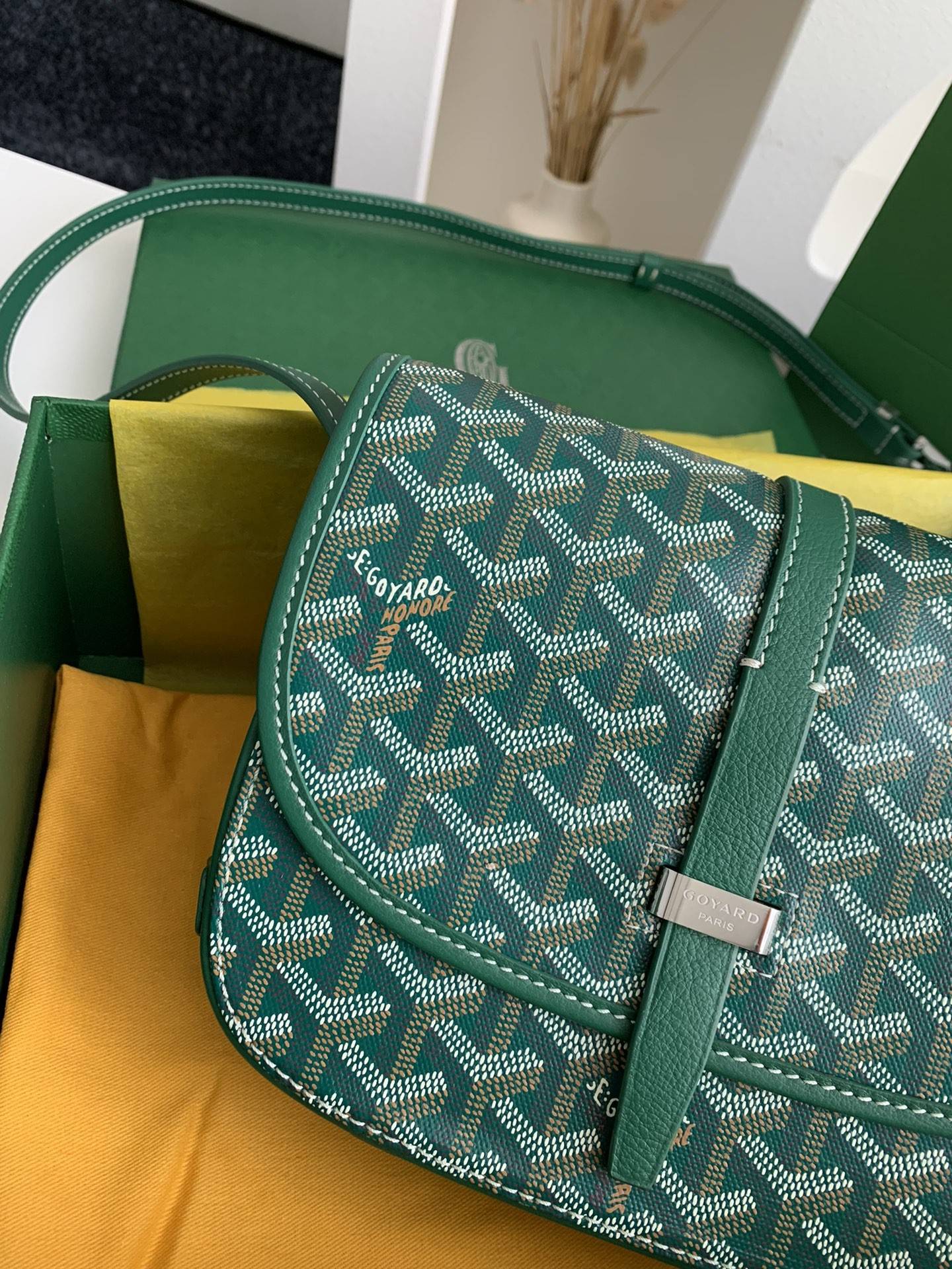 Goyard BeL*Védère bag Top Quality  Size:21.5*16*6cm