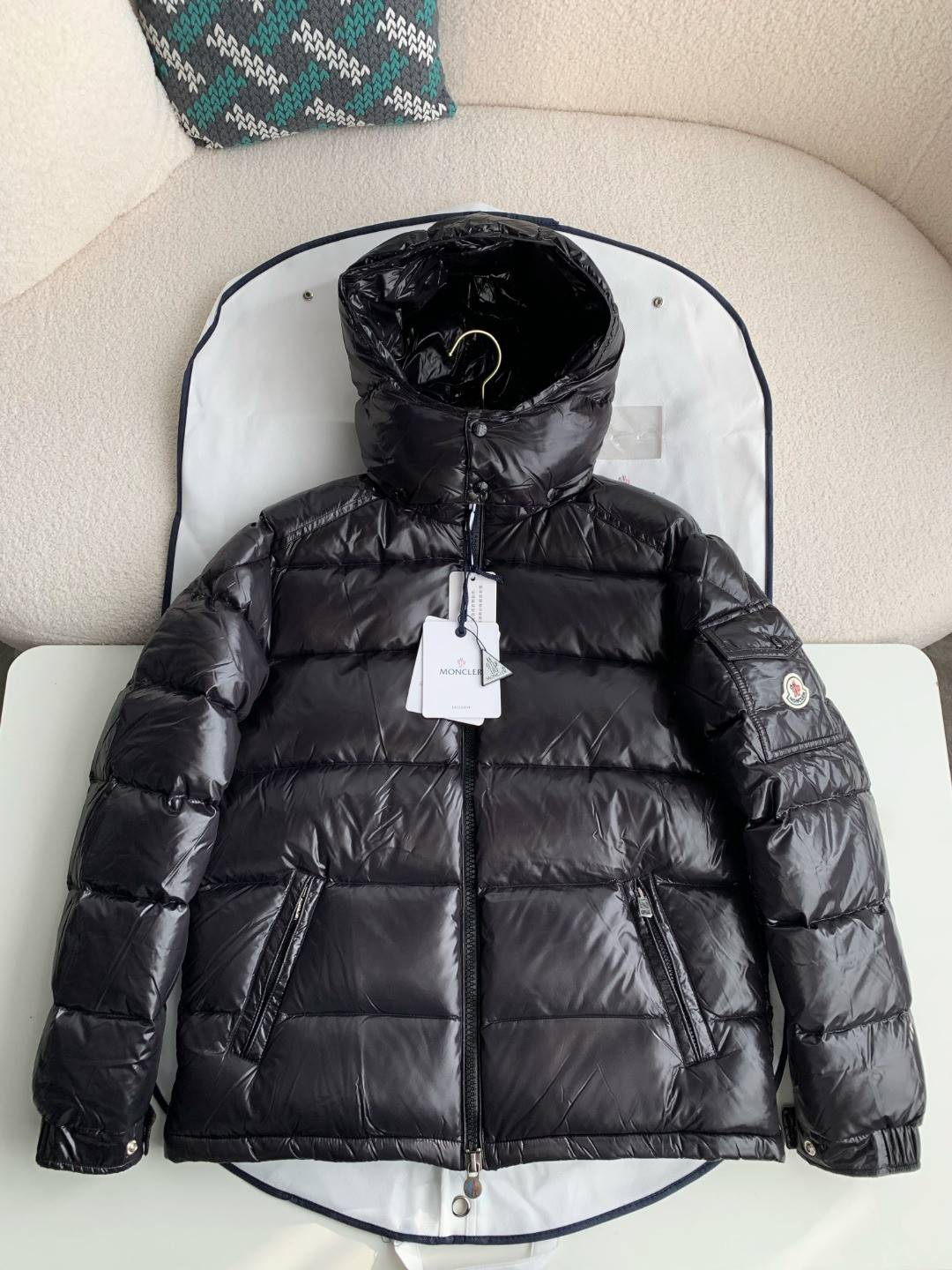Moncler Short men''s down jacket