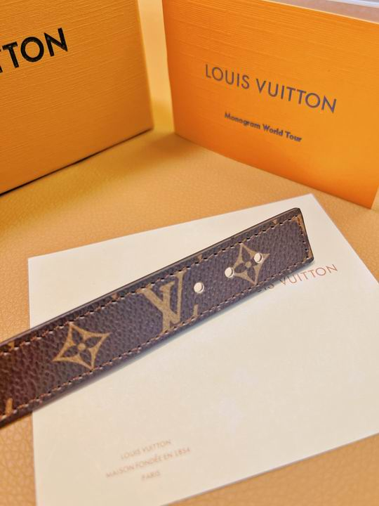 LV Brand letter logo bracelet