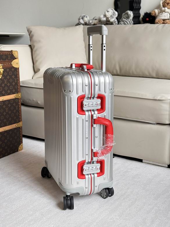 RIMOWA aluminum alloy original new limited edition carry-on trolley suitcase 21 inches