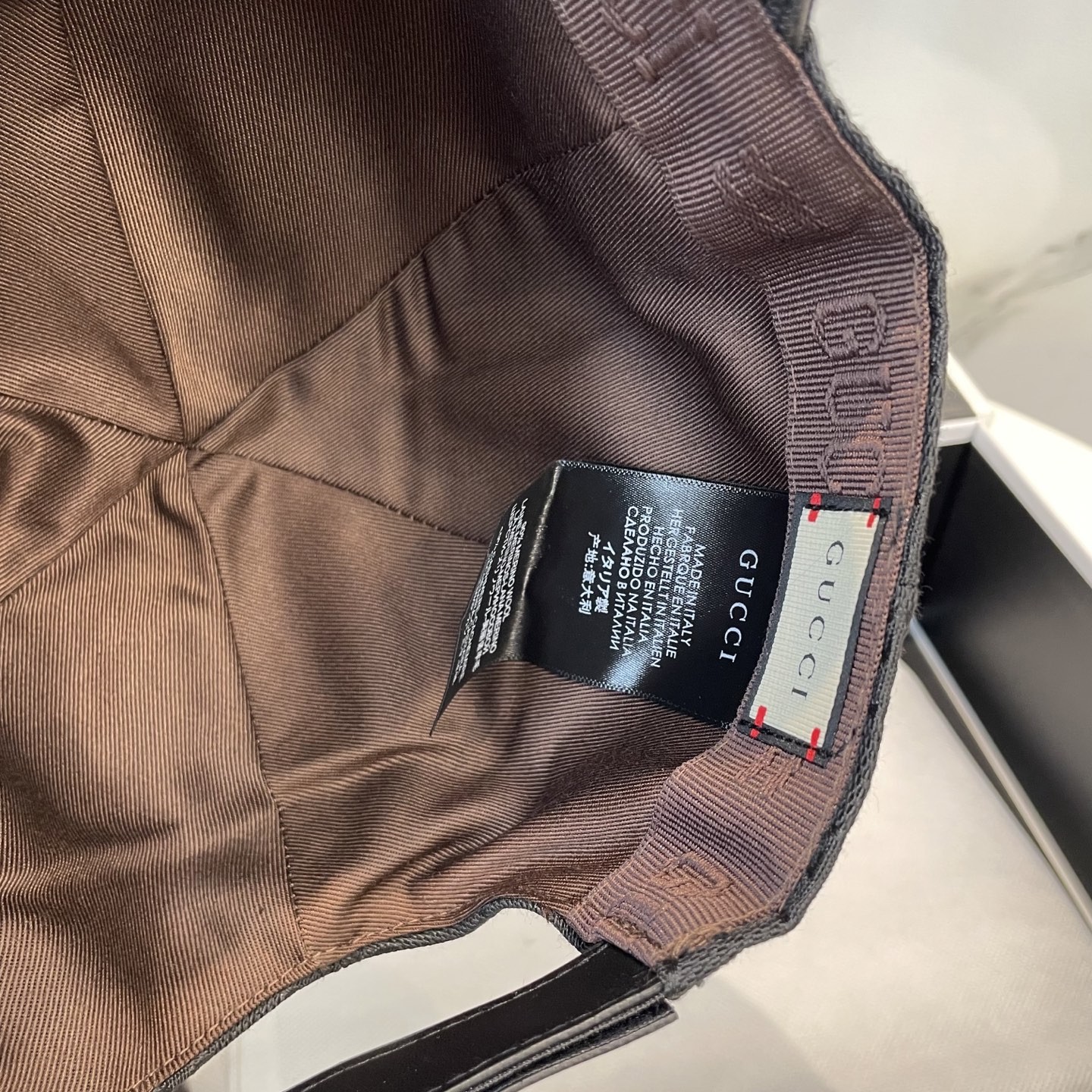 [#4931] G*u*i baseball cap peaked c ap hat