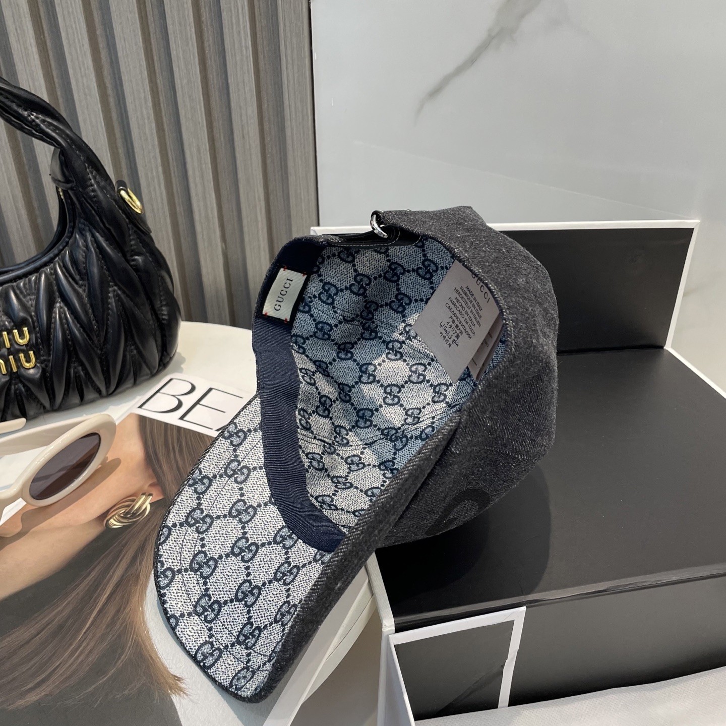 [#4995| G*u*i baseball cap peaked c ap hat