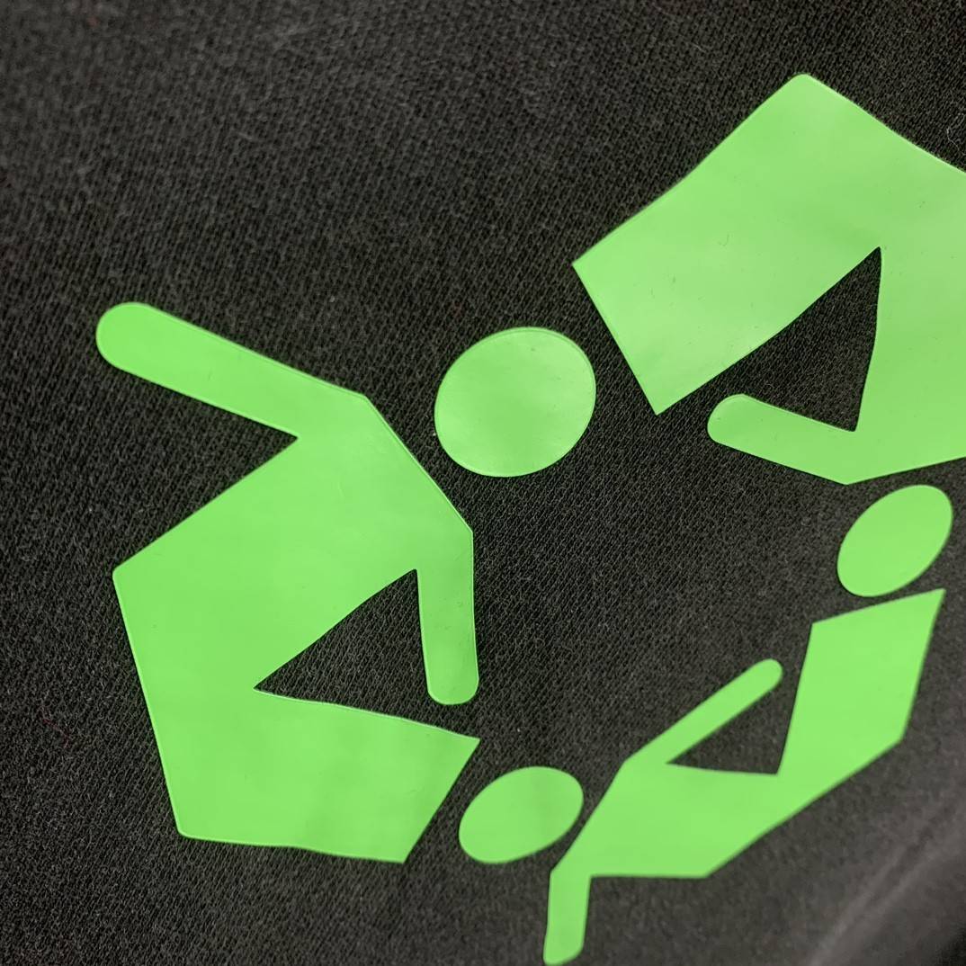 Balenciaga lettered washed sweatshirt